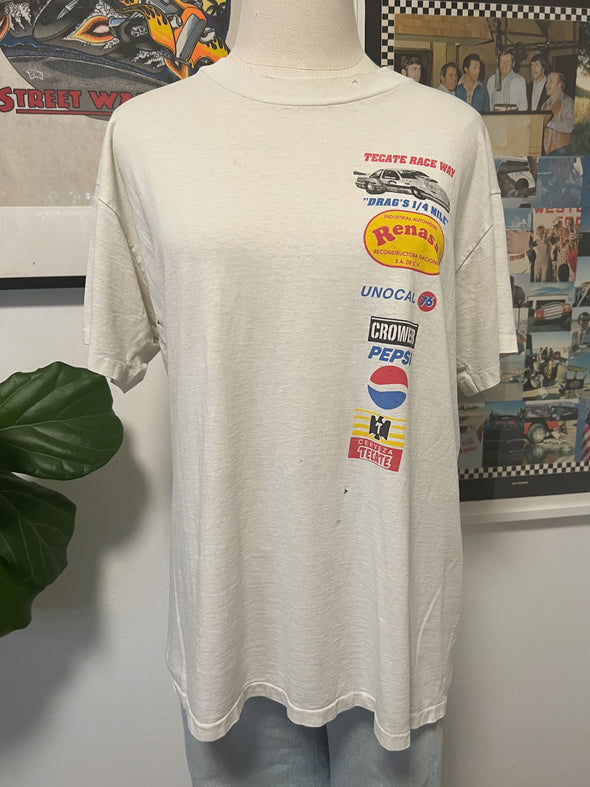 Vintage 1996 Grungy Tecate Drag Champions Tee