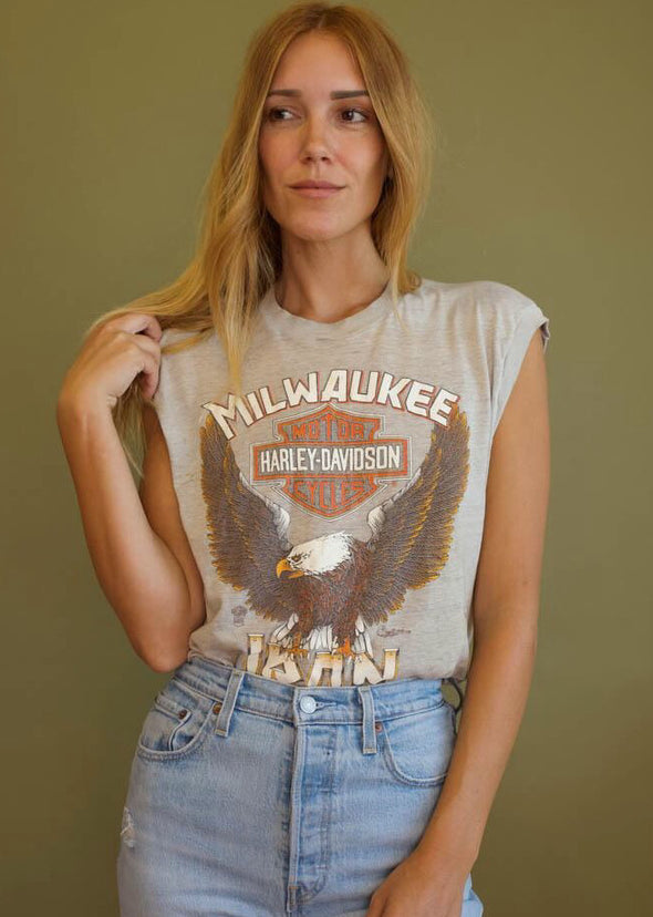 Vintage 1986 Thin Harley Tank