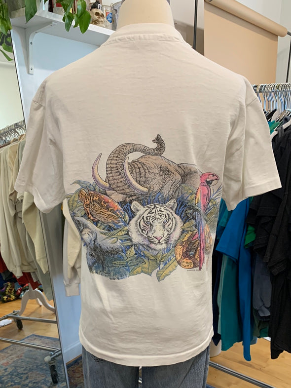 Vintage 90's San Segal Busch Garden Tee