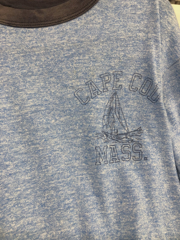 Vintage 1980s Cape Cod Ringer Tee