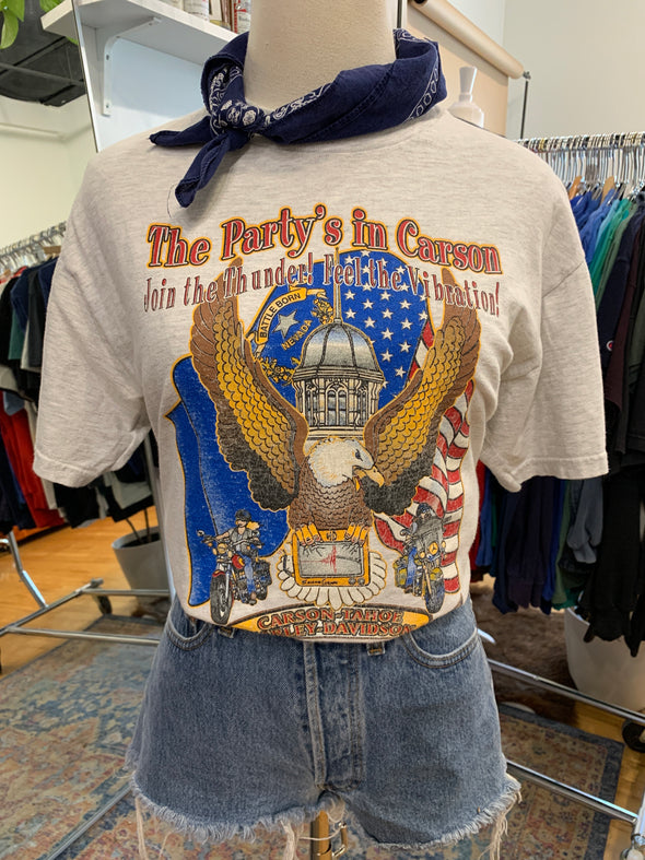 Vintage 1998 Carson-Tahoe Harley Tee