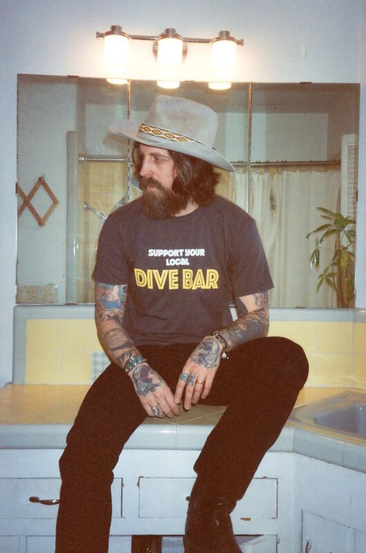 SAMPLE SALE Support Your Local Dive Bar Tee