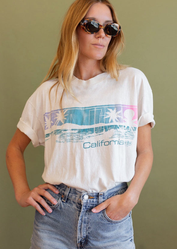 Vintage 90s Faded California Tee