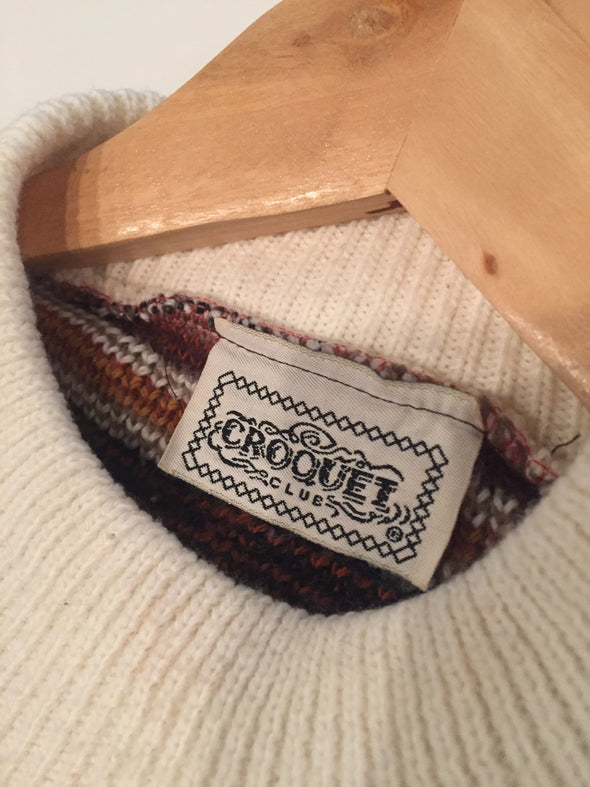 Vintage Reworked Cropped Sweater