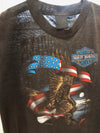 Vintage 1980s Steve McDondald 3D Emblem Harley Tank