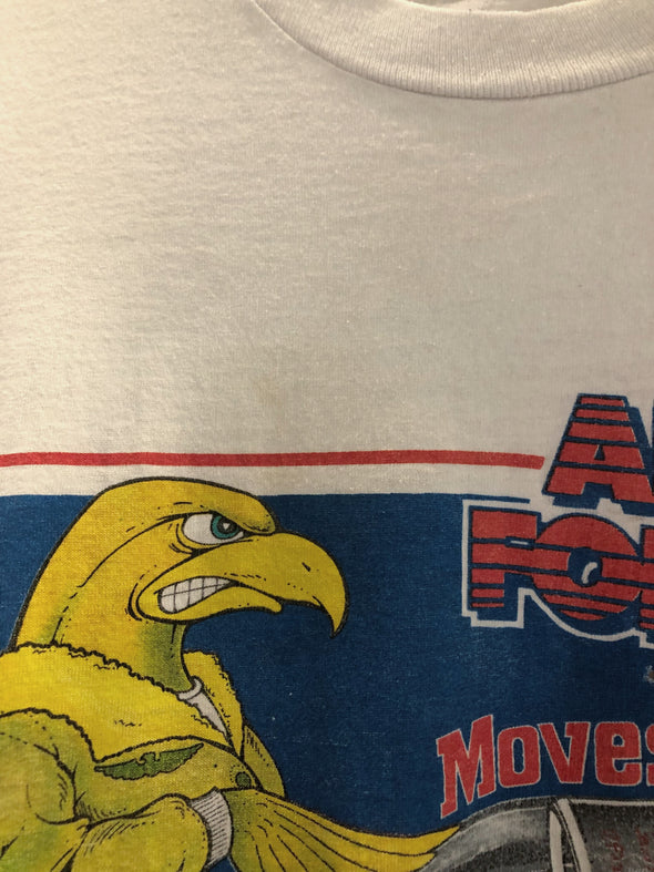 Vintage 80s/90s Grungy Coors Air Force Tee