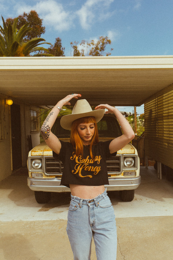 Highway Honey Cropped Tee