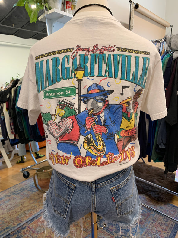 Vintage 90's Jimmy Buffett's Margaritaville New Orleans Tee