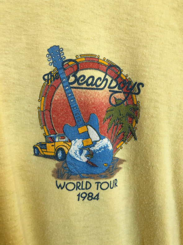 Vintage 1984 Beach Boys World Tour Tee
