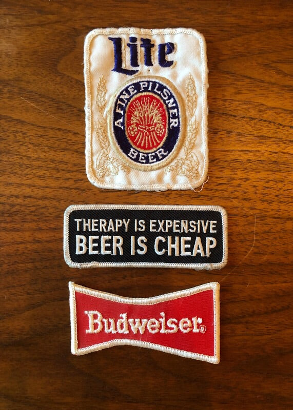 Vintage Beer Patches