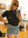 Vintage 1980's 3D Emblem Harley USA Pocket Tee