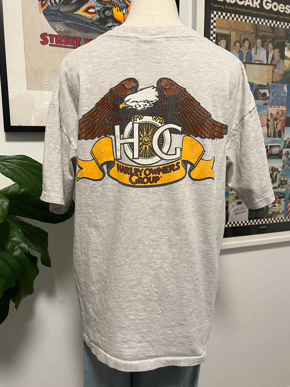 Vintage 1994 Pigeon Forge Harley HOG State Rally Tee