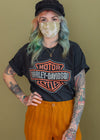 Vintage 2001 Faded Harley Emblem Tee
