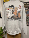 Vintage 1989 Funny Hogs and Chicks Sweatshirt