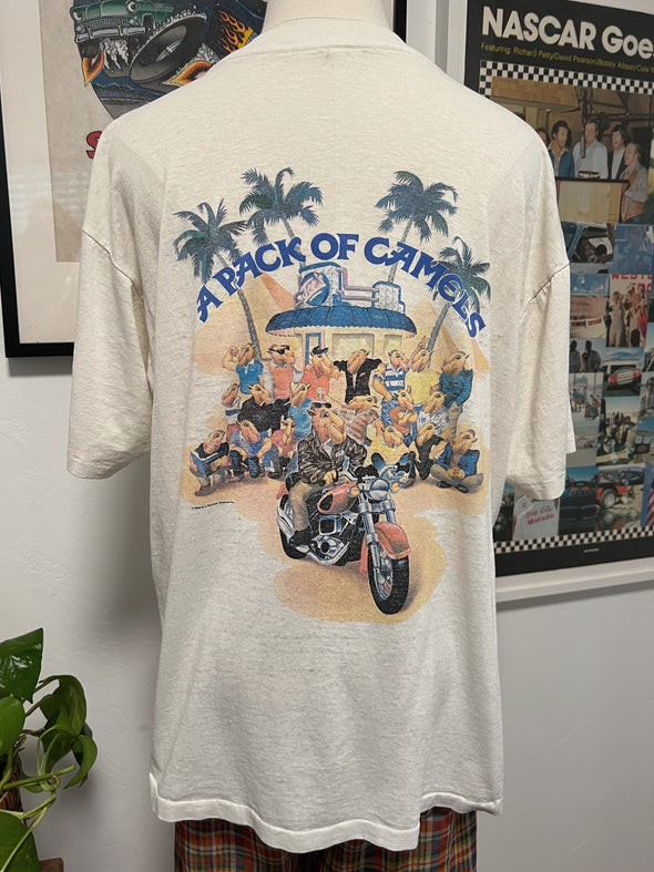 Vintage 1990 Grungy Camel Pocket Tee