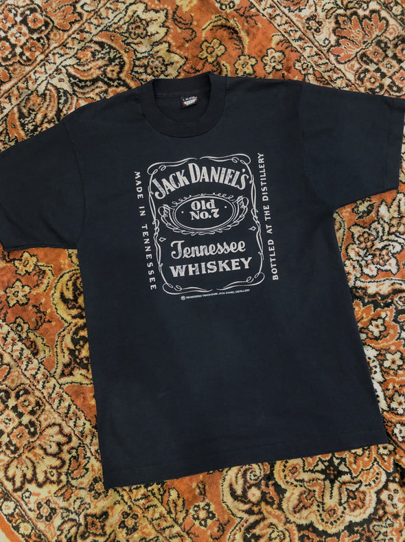 Vintage 90s Jack Daniels Distressed Tee