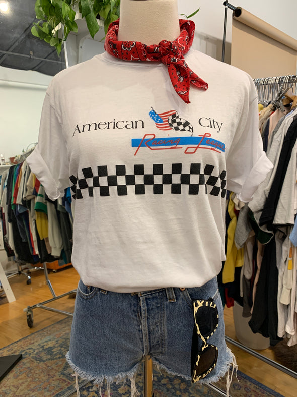 Vintage 1990's American City Racing League Tee