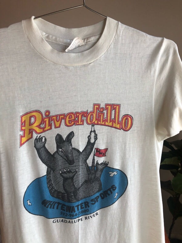 Vintage Paper Thin Riverdillo Tee
