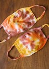 SAMPLE SALE Tie Dyed Mask "Summer of Love"