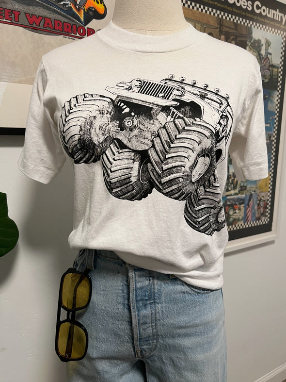 Vintage 90's Monster Truck Tee