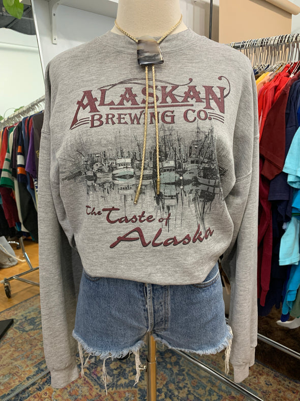 Vintage 90's Alaska Brewing Co. Sweatshirt