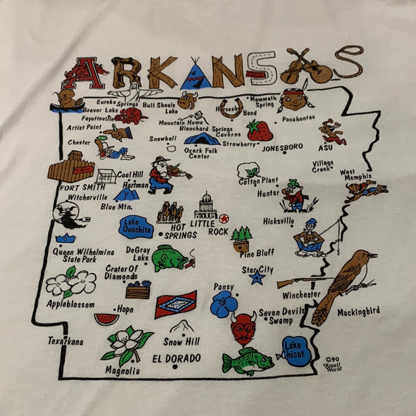Vintage 1990 Arkansas Tee