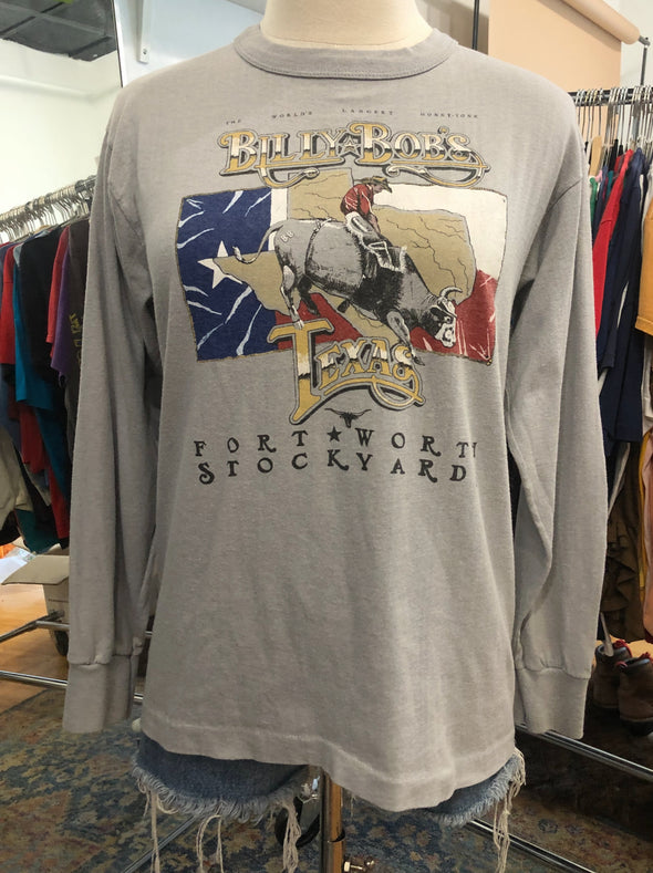 Vintage 1980's Billy Bob's Texas Long Sleeve