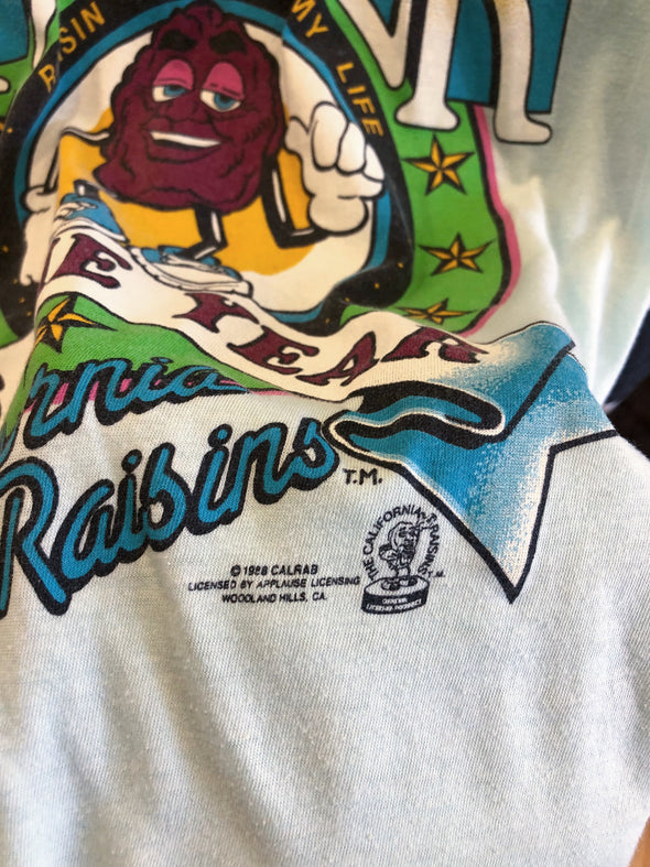 Vintage 1988 Father of the Year California Raisins Tee