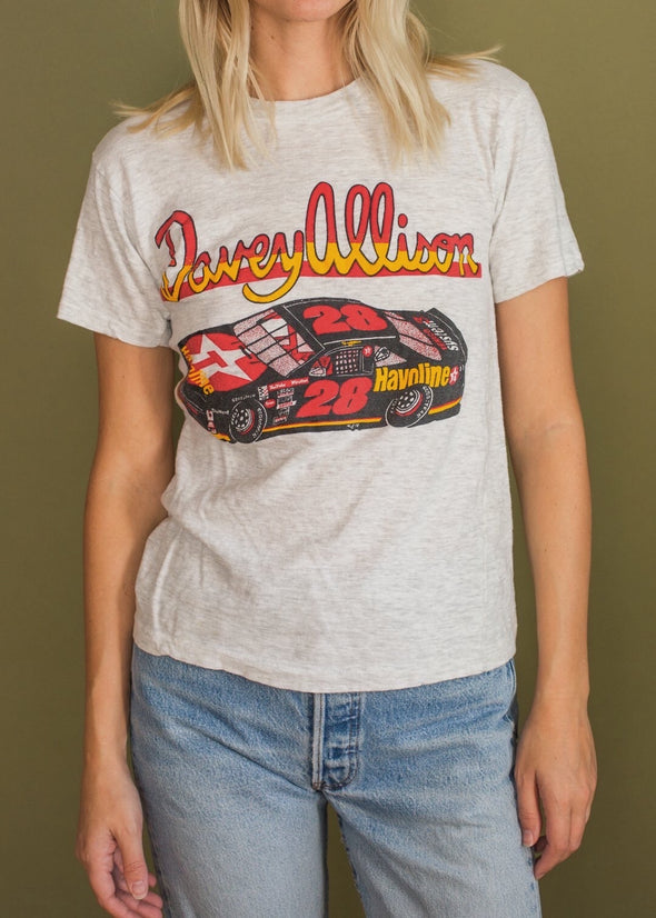 Vintage Davey Allison NASCAR Tee