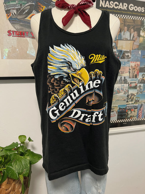 Vintage 80's/90's Miller Beer Eagle Tank