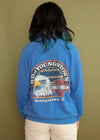 Vintage 80s/90s Harley Eagle Blue Sweatshirt