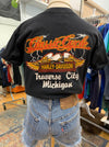 Vintage 1980's 3D Emblem Harley USA Pocket Tee