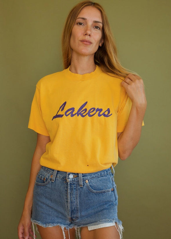Vintage 90s Lakers Tee