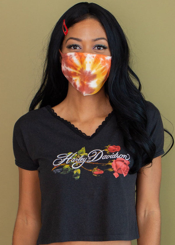 SAMPLE SALE Tie Dyed Mask "Summer of Love"