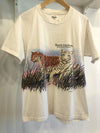 Vintage 90s Busch Gardens Wrap Around Tiger Tee