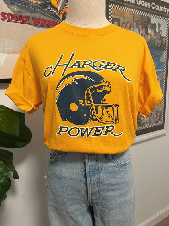 Vintage 1980's Chargers Tee