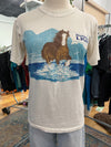 Vintage 1980's Grungy AF Busweiser Tee