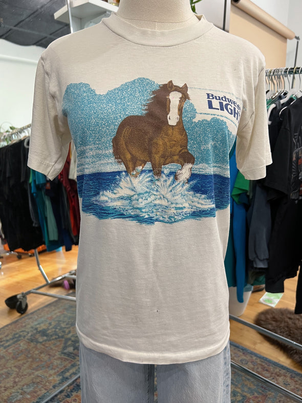 Vintage 1980's Grungy AF Busweiser Tee