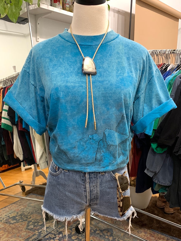 Vintage 1988 Acid Wash Yosemite Tee