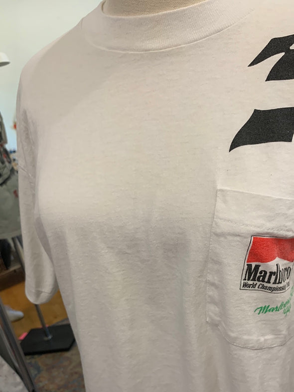 Vintage 1994 Marlboro 500 Racing Pocket Tee