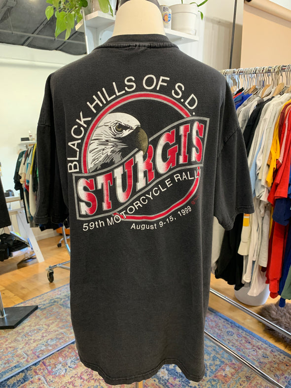 Vintage 1999 Sturgis Rally & Races Tee