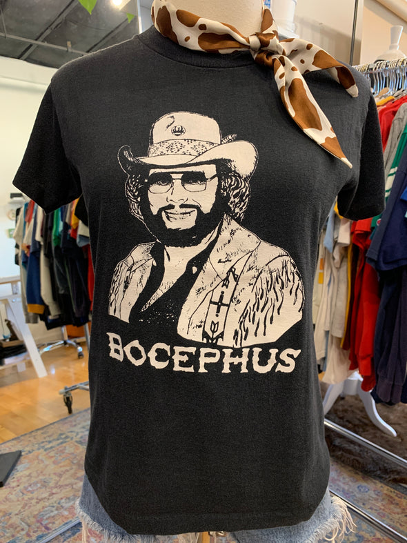 Vintage 1985 Hank Jr. Bocephus Tour Tee
