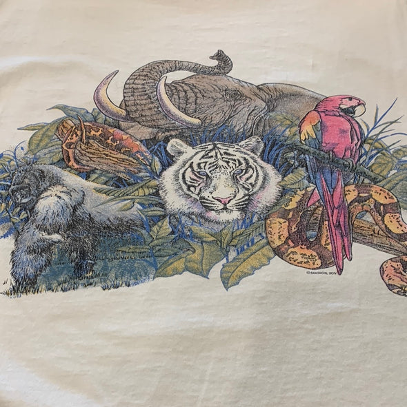 Vintage 90's San Segal Busch Garden Tee
