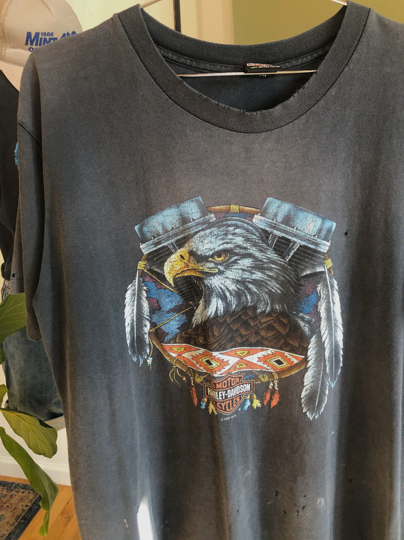 Vintage 1997 Faded Harley MO Tee