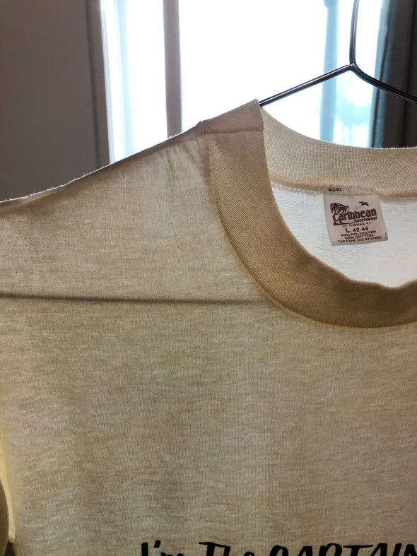 Vintage 70's Funny St. Thomas Captain Tee