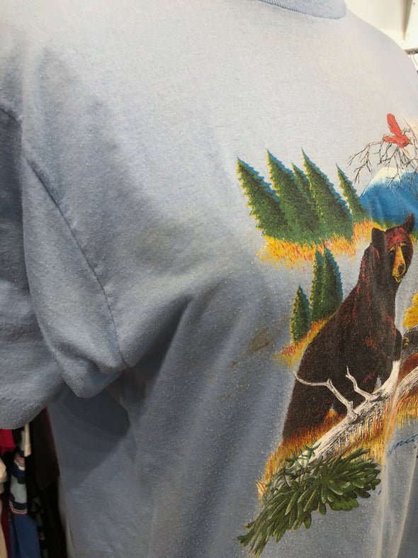 Vintage 1980's Grungy Gatlinburg TN Tee