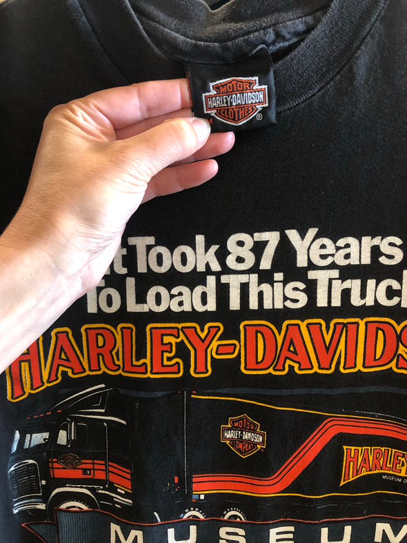 Vintage 1990 Harley Museum Tee