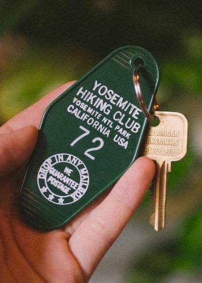 Yosemite Hiking Club Keychain