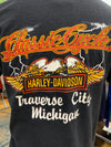 Vintage 1980's 3D Emblem Harley USA Pocket Tee
