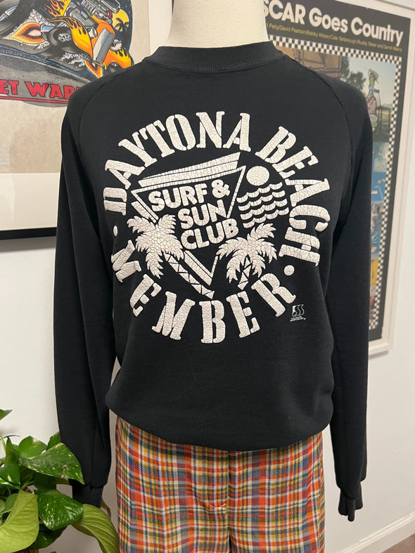 Vintage 90's Daytona Beach Club Sweatshirt